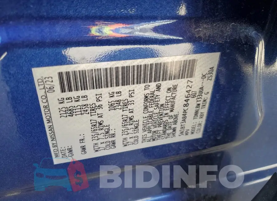 5N1BT3AB4PC846427 Photo# 13