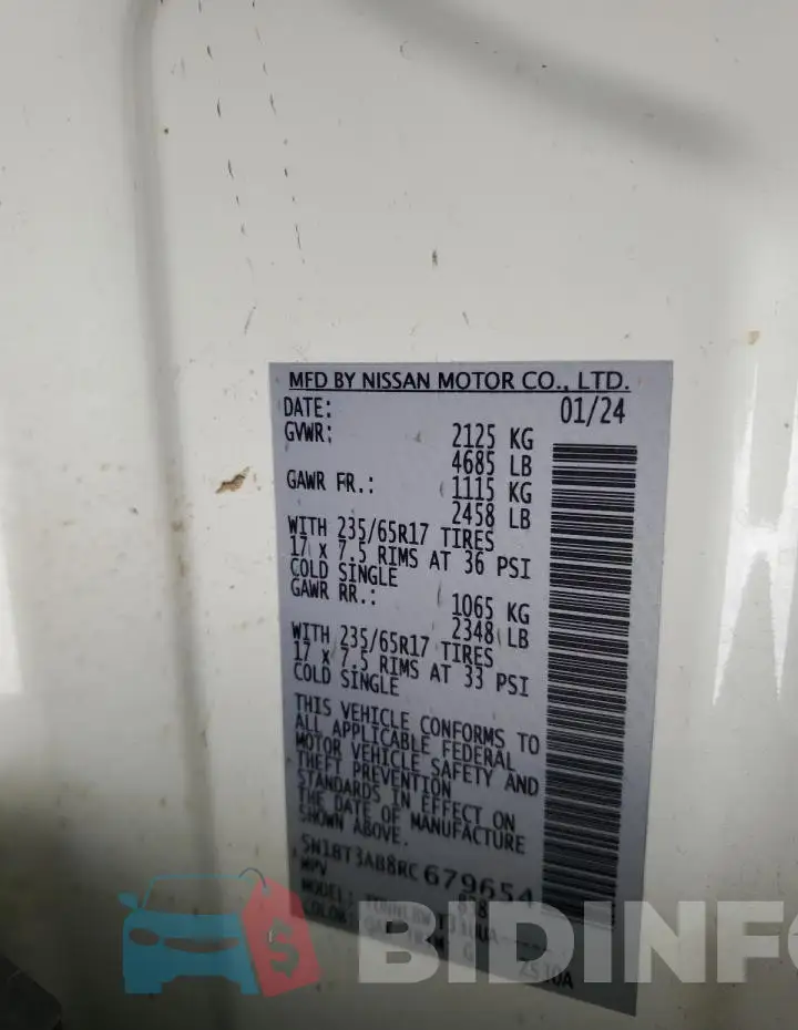 5N1BT3AB8RC679654 Photo# 13