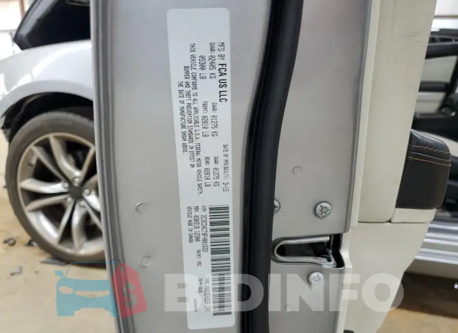 2C3CDXCT9FH801633 Photo# 12