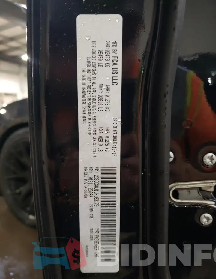 2C3CDXGJ1JH163170 Photo# 13