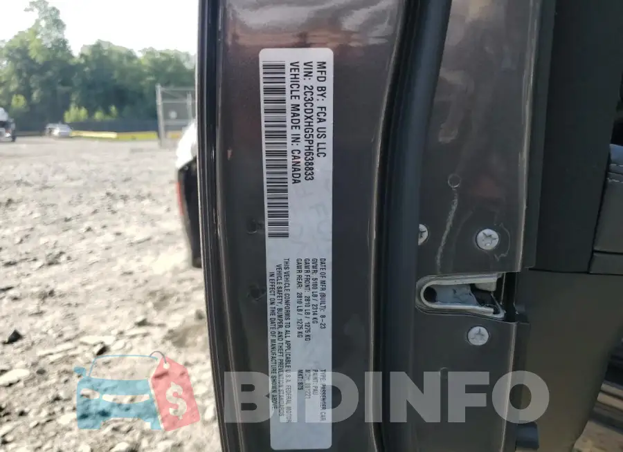2C3CDXHG5PH638833 Photo# 12
