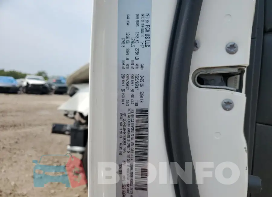 3C4PDCAB4HT586883 Photo# 12