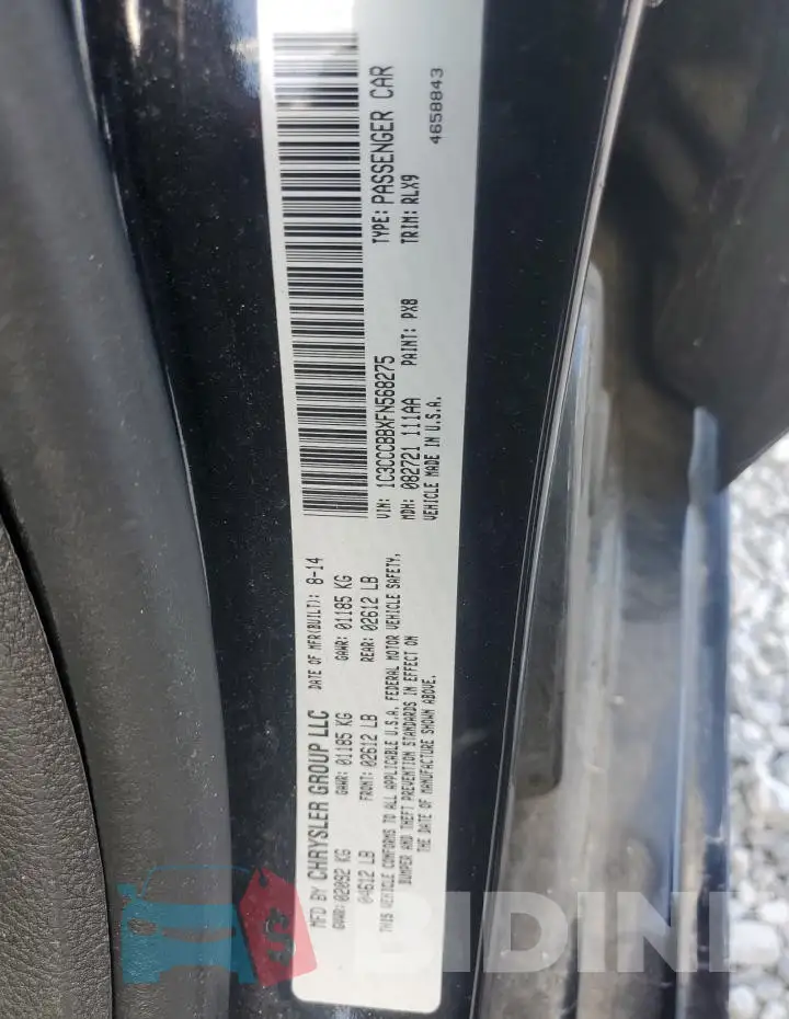 1C3CCCBBXFN568275 Photo# 12