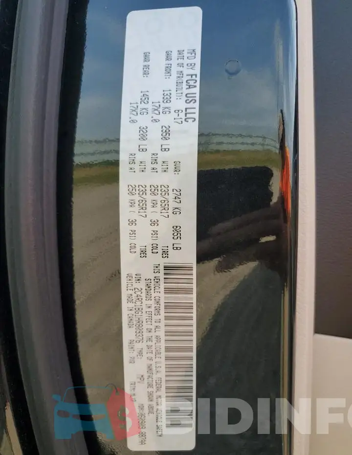 2C4RC1BG1HR809376 Photo# 13