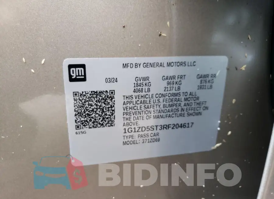 1G1ZD5ST3RF204617 Photo# 12