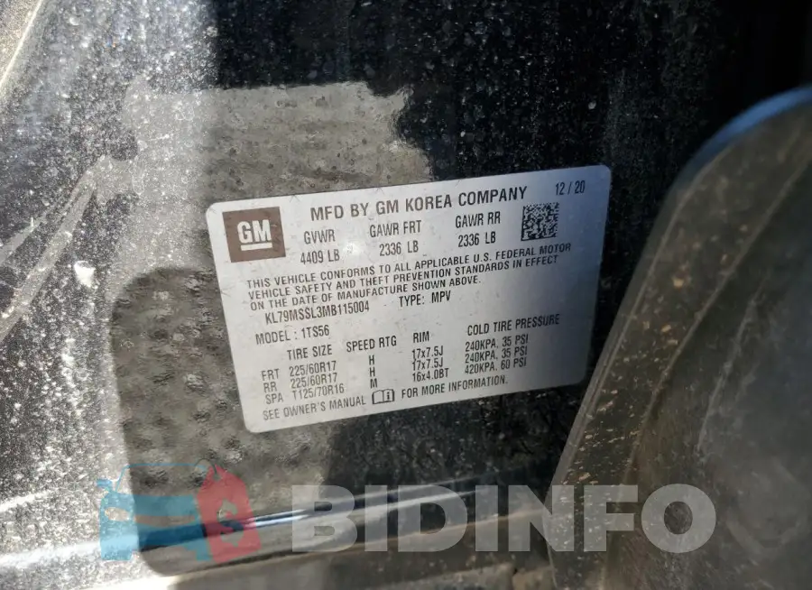 KL79MSSL3MB115004 Photo# 12