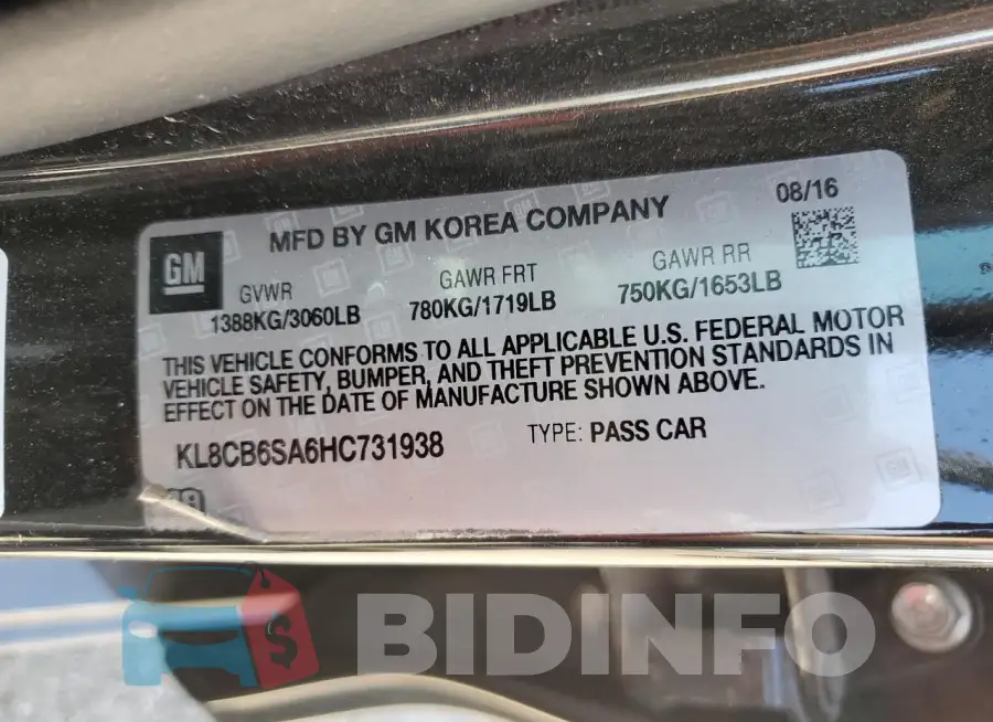 KL8CB6SA6HC731938 Photo# 12