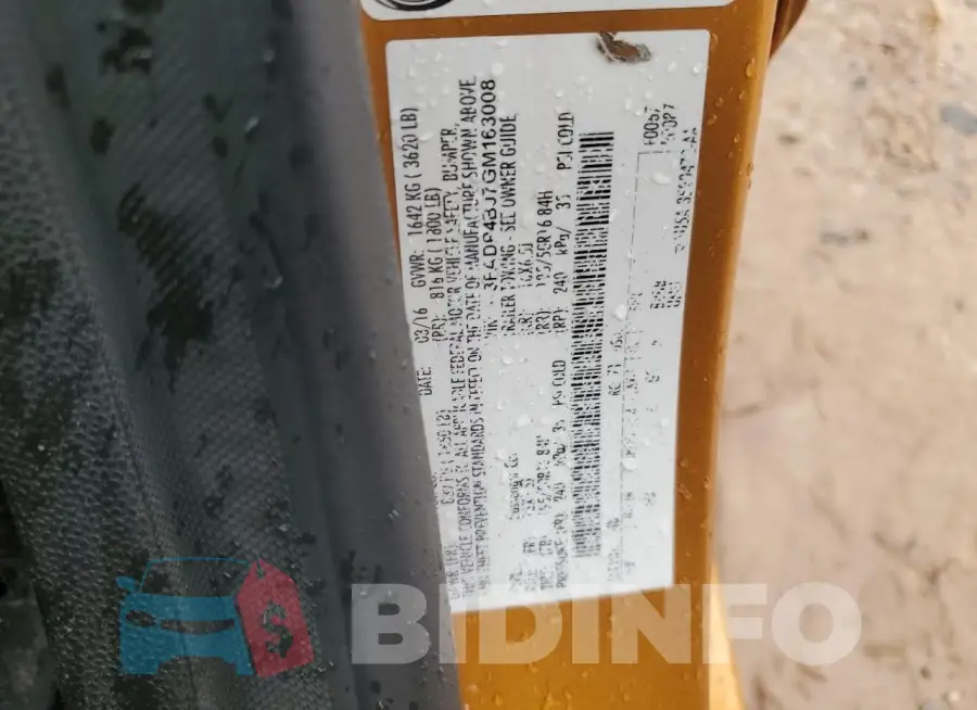 3FADP4BJ7GM163008 Photo# 13