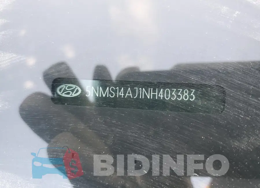 5NMS14AJ1NH403383 Photo# 14