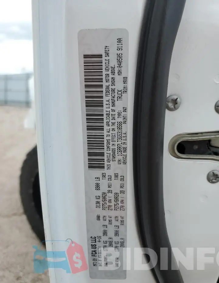1C6RR7LT3GS318566 Photo# 12