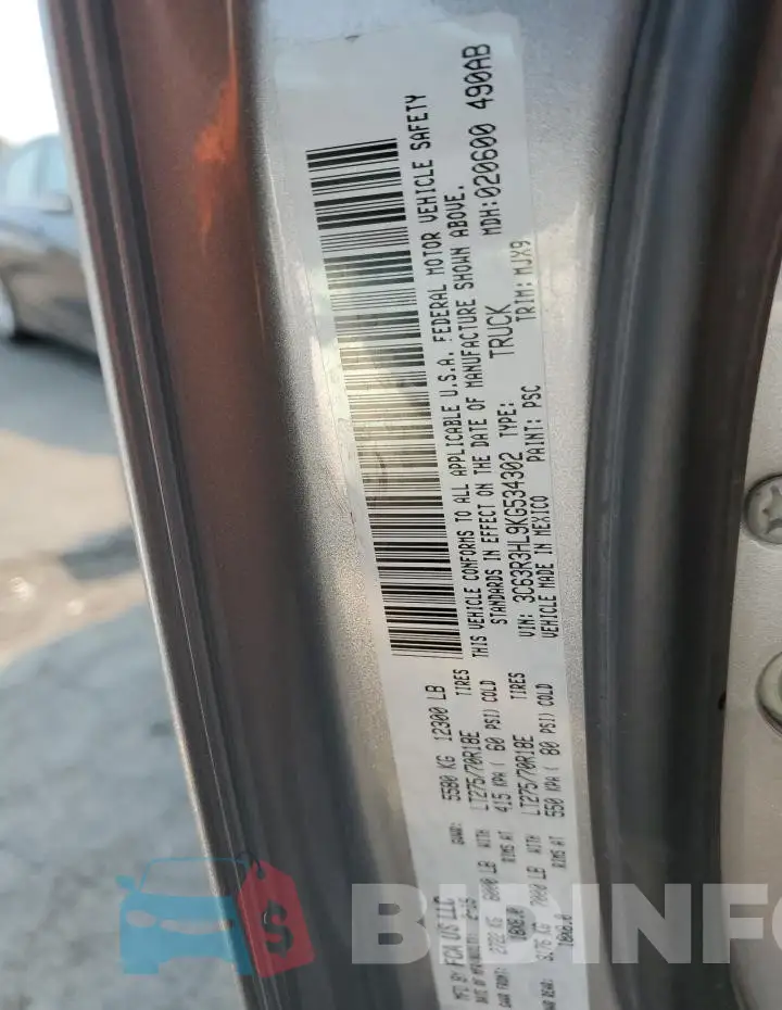 3C63R3HL9KG534302 Photo# 13