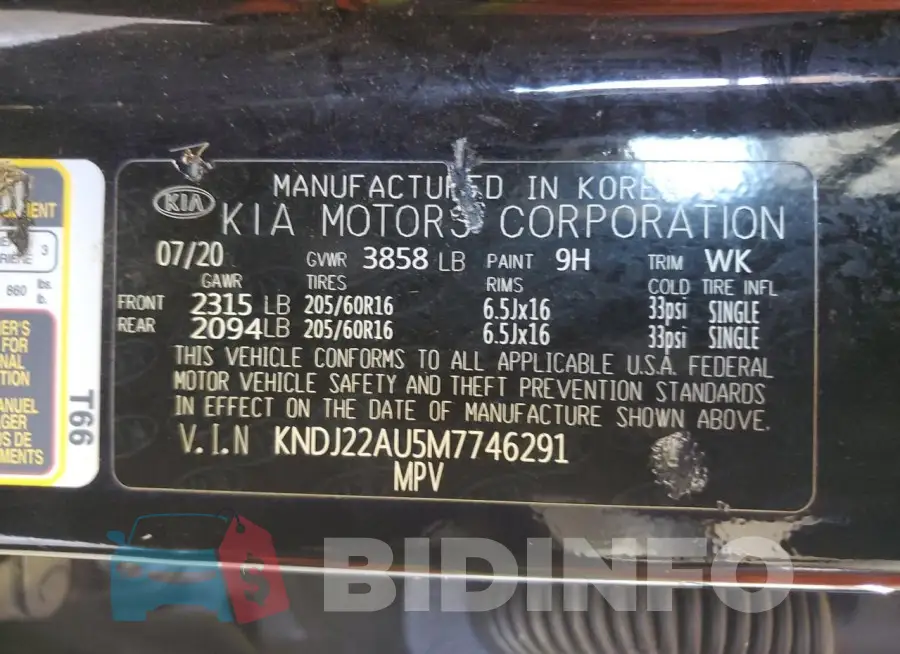 KNDJ22AU5M7746291 Photo# 12