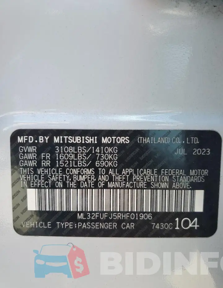 ML32FUFJ5RHF01906 Photo# 12
