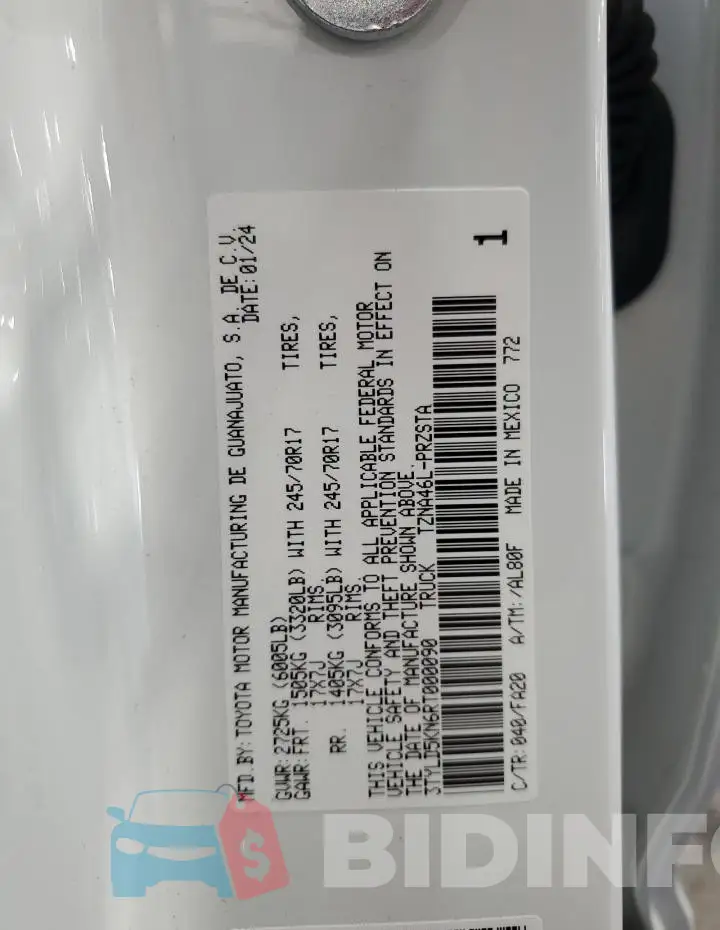 3TYLD5KN6RT000090 Photo# 13
