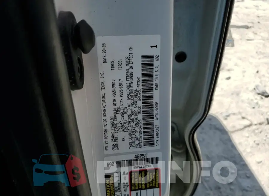 5TFCZ5AN8MX247323 Photo# 12