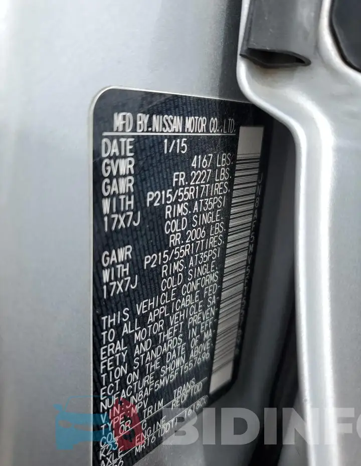 JN8AF5MV5FT557696 Photo# 12