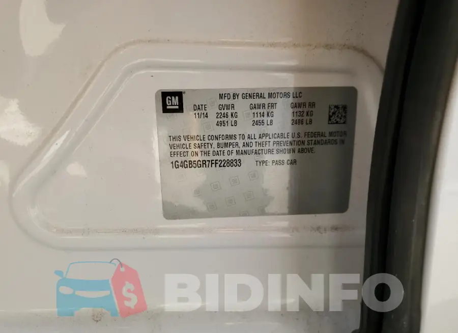1G4GB5GR7FF228833 Photo# 12