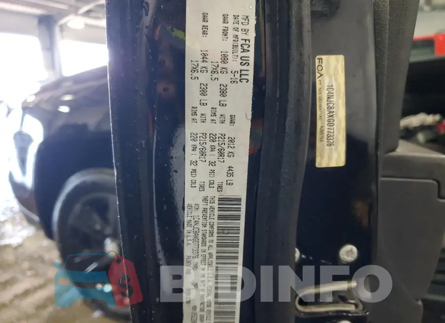 1C4NJCBAXGD773376 Photo# 13