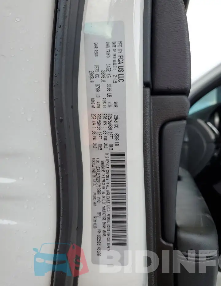 1C4RJEAG2KC715988 Photo# 13