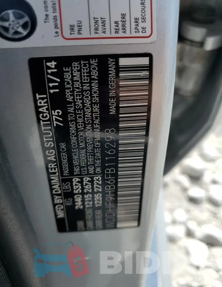 WDDHF9HB6FB116298 Photo# 12