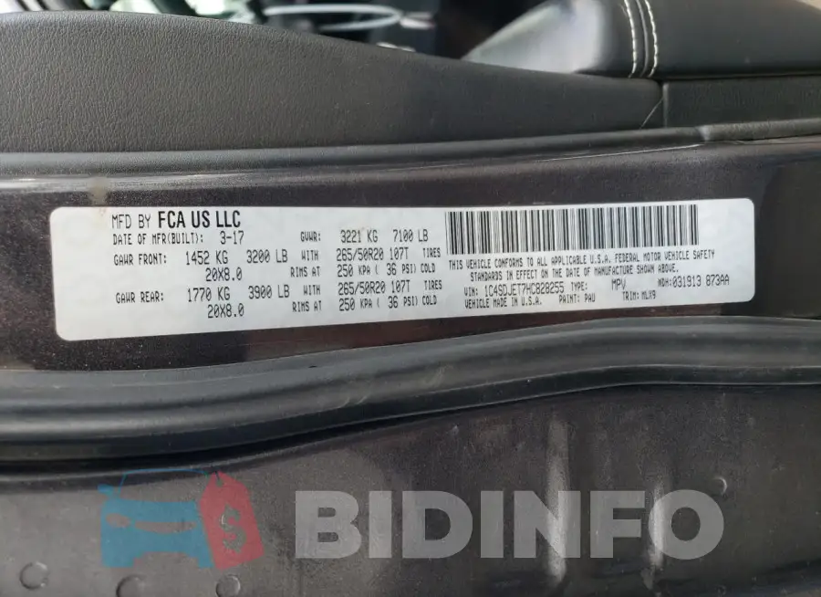 1C4SDJET7HC828255 Photo# 12