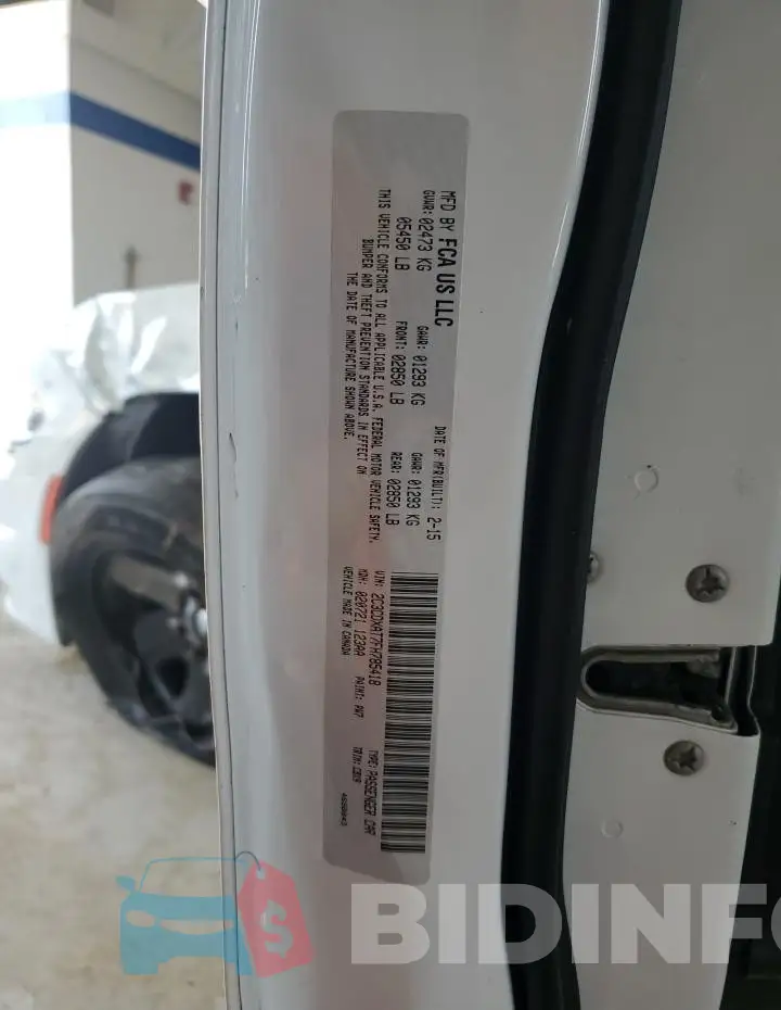 2C3CDXAT7FH785418 Photo# 12