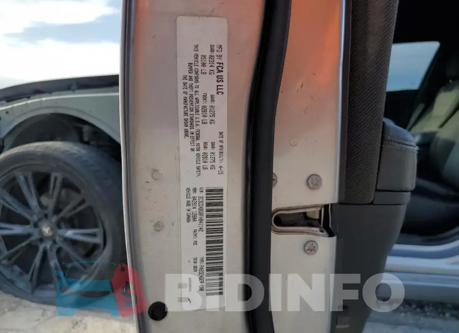 2C3CDXBG8FH841142 Photo# 12
