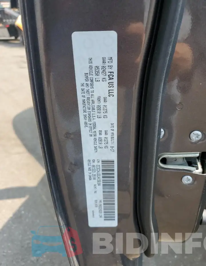 2C3CDXJG2JH136184 Photo# 12