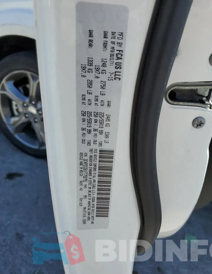 3C4PDCGB1FT752751 Photo# 13