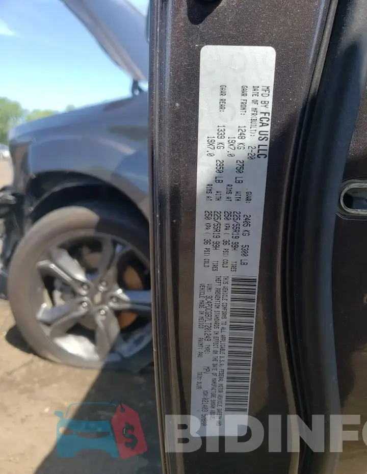 3C4PDCGB7LT201249 Photo# 12