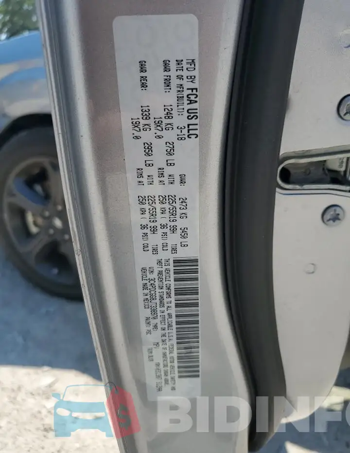 3C4PDCGG8JT338970 Photo# 13
