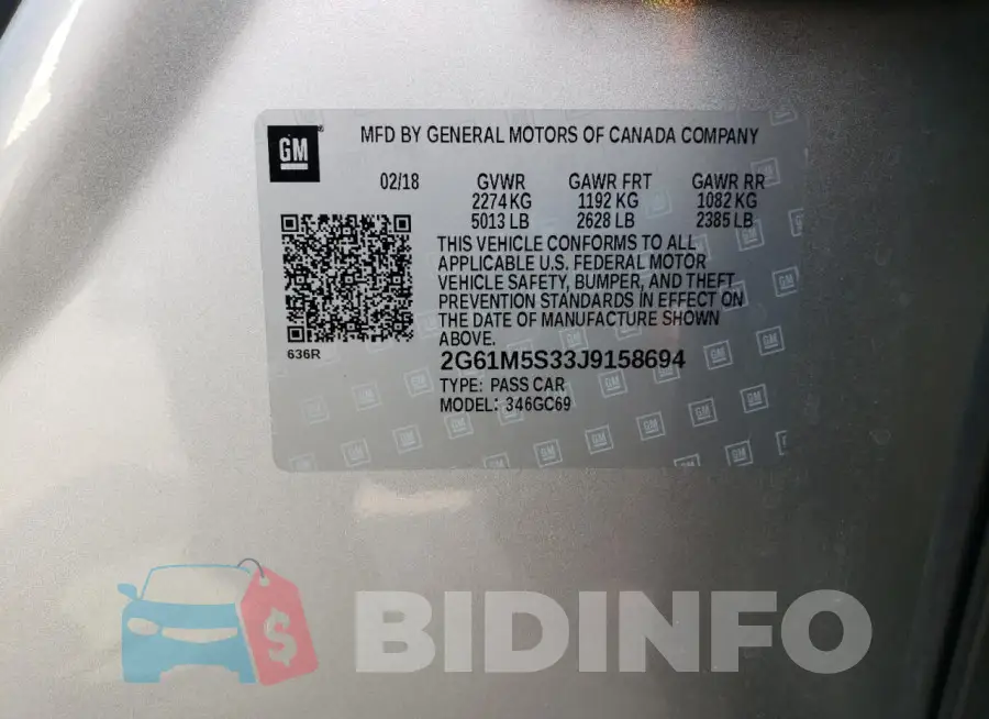 2G61M5S33J9158694 Photo# 12