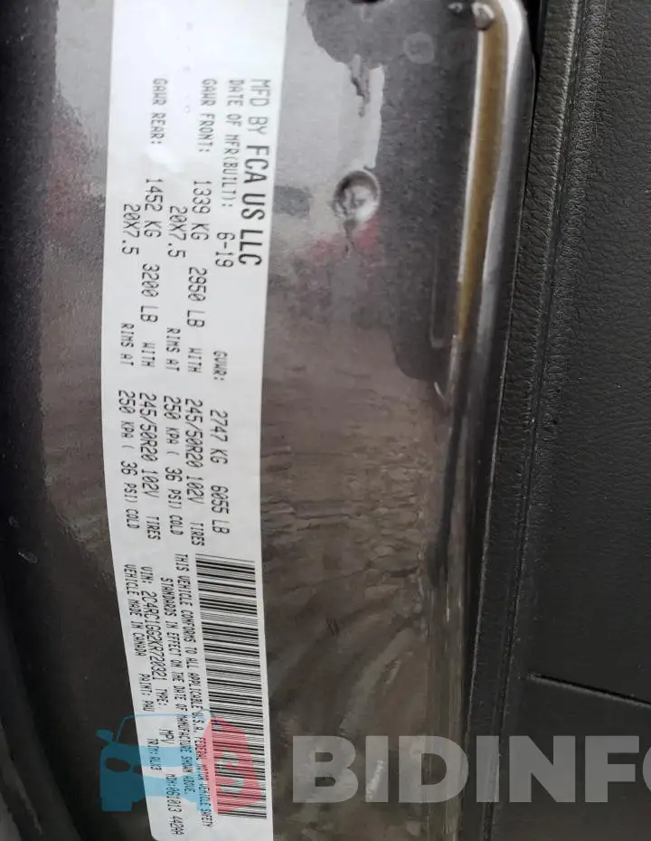 2C4RC1GG2KR720321 Photo# 14
