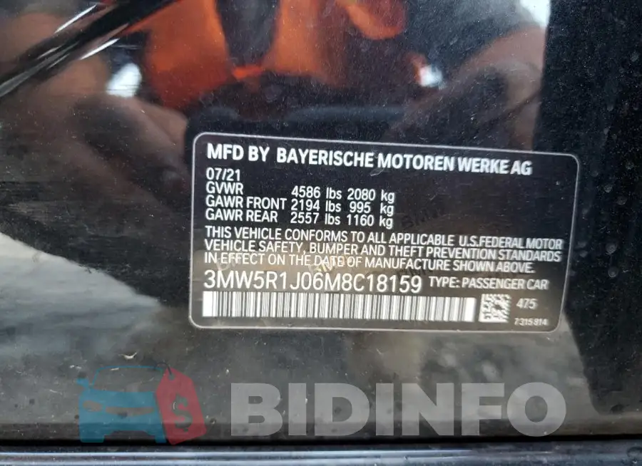 3MW5R1J06M8C18159 Photo# 12