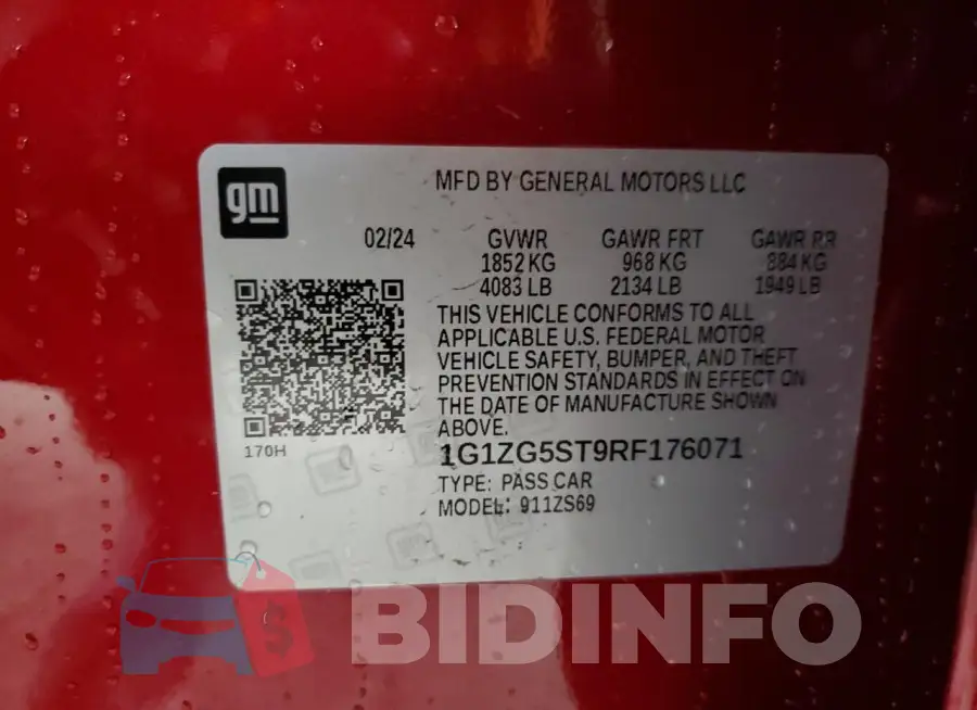 1G1ZG5ST9RF176071 Photo# 12