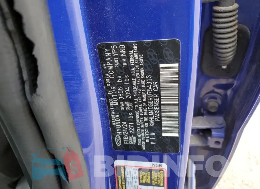 KMHLM4DG6RU754313 Photo# 13