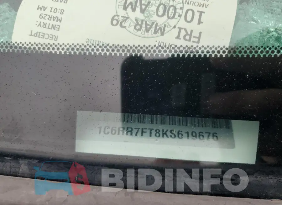 1C6RR7FT8KS619676 Photo# 13