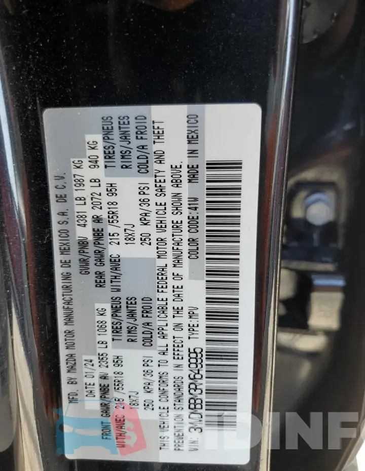 3MVDMBBM3RM649995 Photo# 13