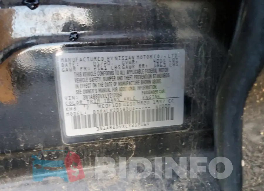 3N1AB8DVXLY212064 Photo# 12