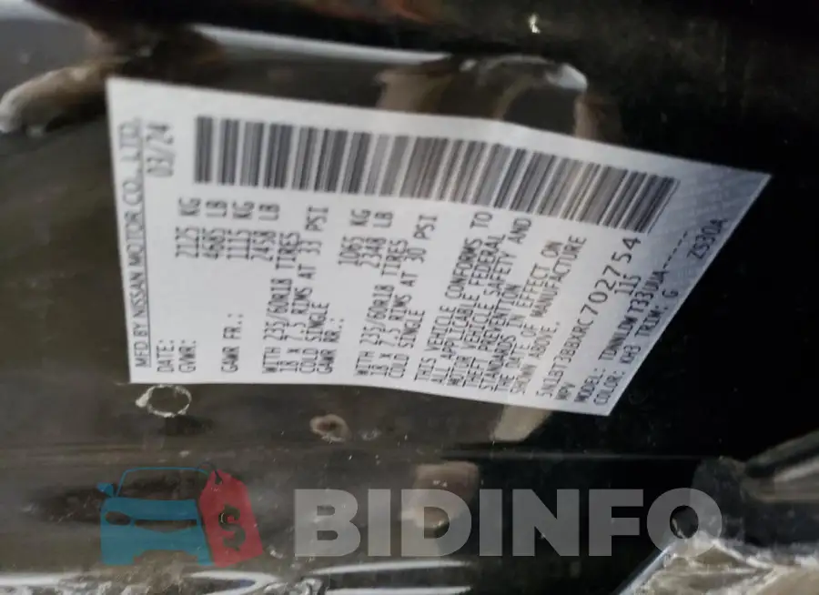 5N1BT3BBXRC702754 Photo# 13