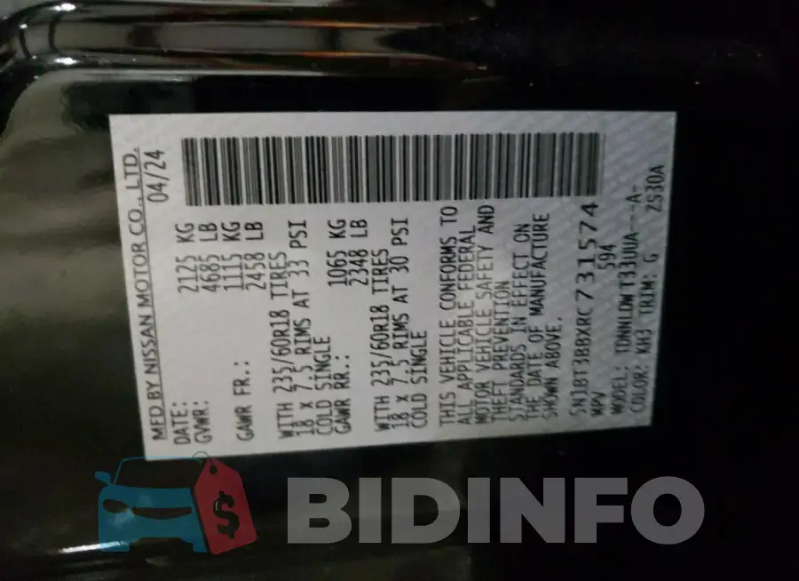 5N1BT3BBXRC731574 Photo# 14