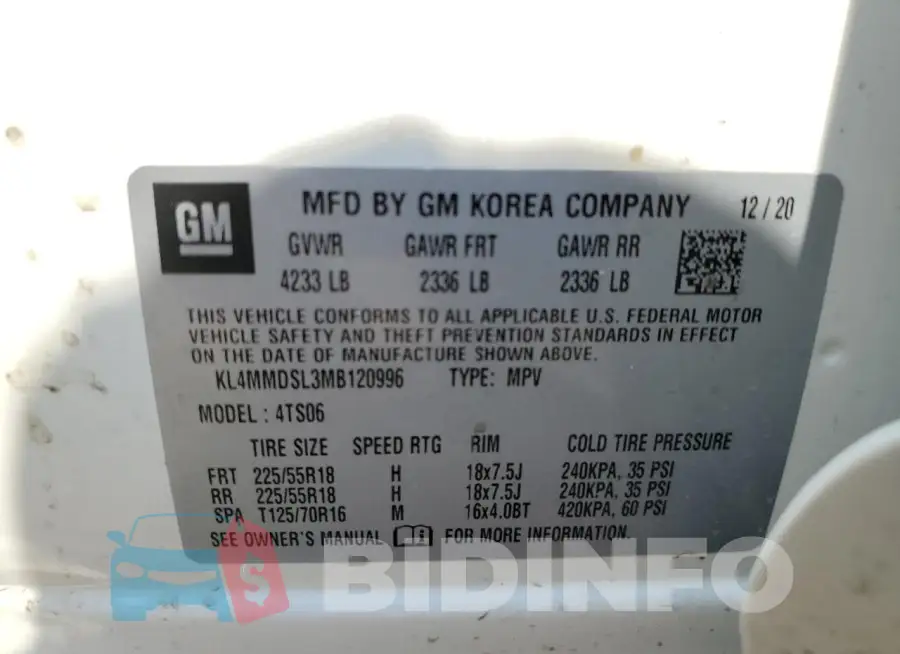 KL4MMDSL3MB120996 Photo# 13