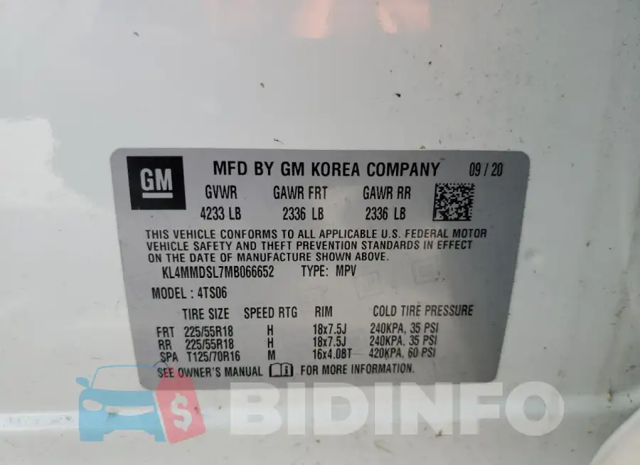 KL4MMDSL7MB066652 Photo# 14