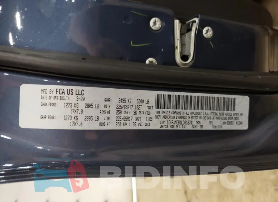 1C4PJMCB1LD616741 Photo# 12