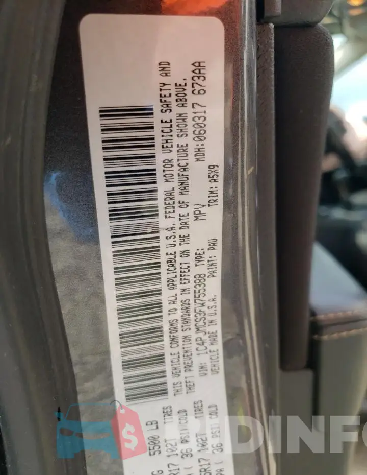 1C4PJMCS3FW755388 Photo# 13
