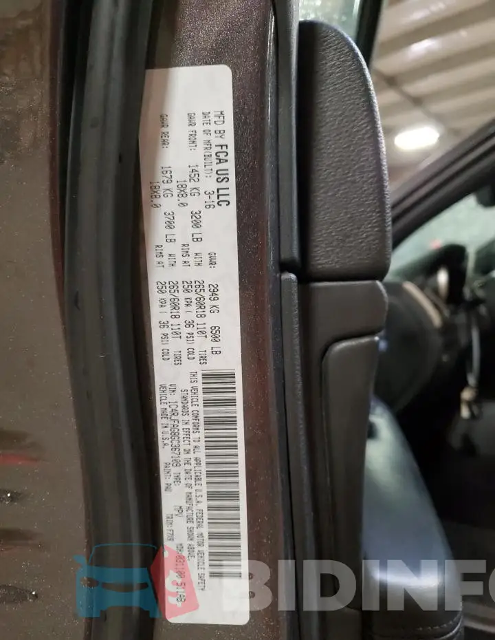 1C4RJFAG8GC367109 Photo# 14
