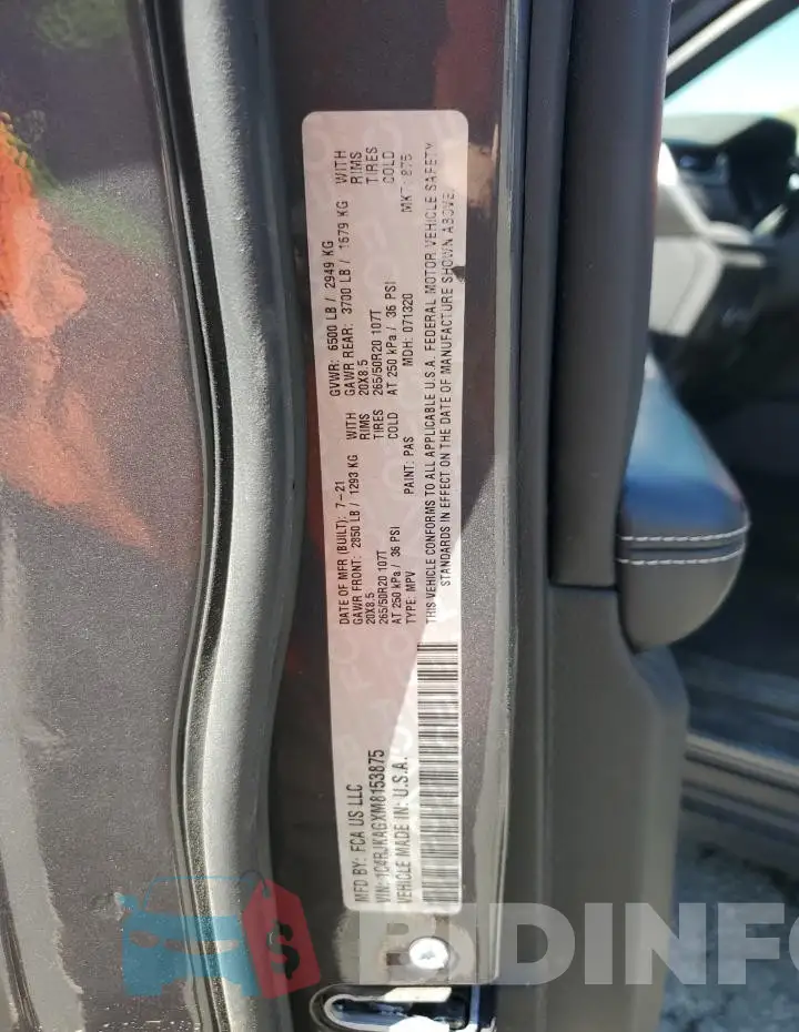 1C4RJKAGXM8153875 Photo# 14
