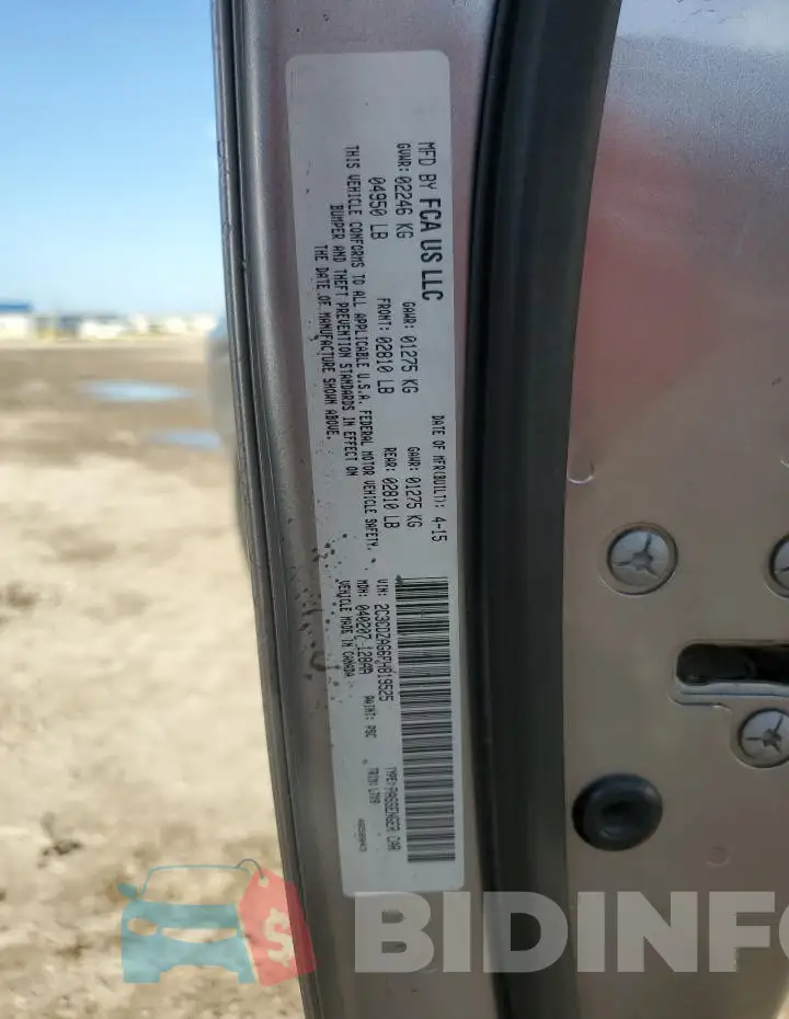 2C3CDZAG6FH819525 Photo# 13