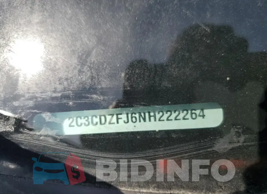 2C3CDZFJ6NH222264 Photo# 12
