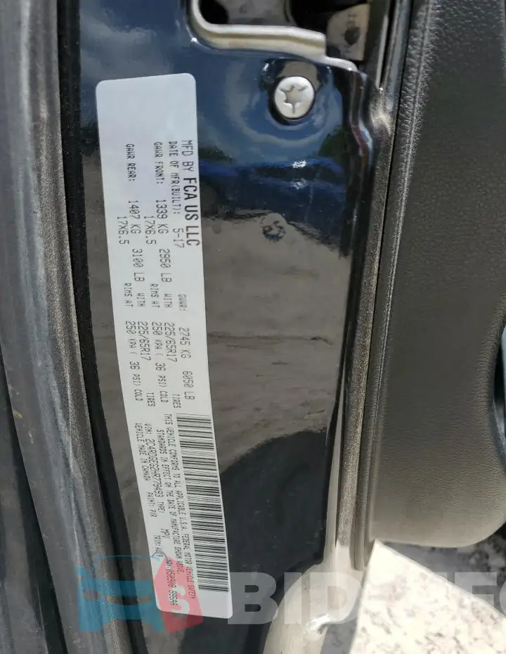 2C4RDGEG2HR779493 Photo# 14
